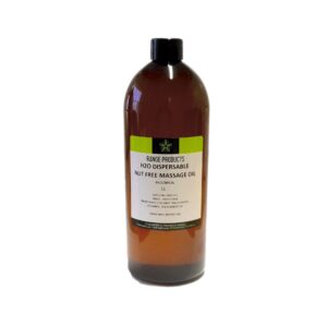 H2O Dispersible Nut Free Massage Oil
