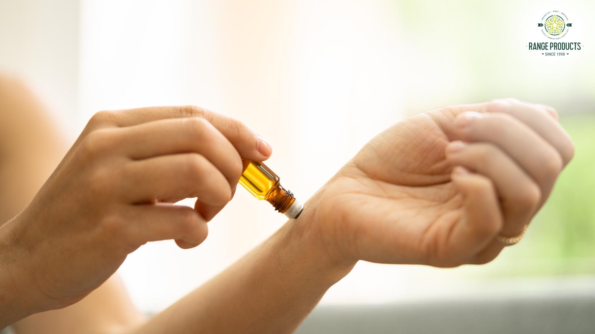 essential oils for the skin application